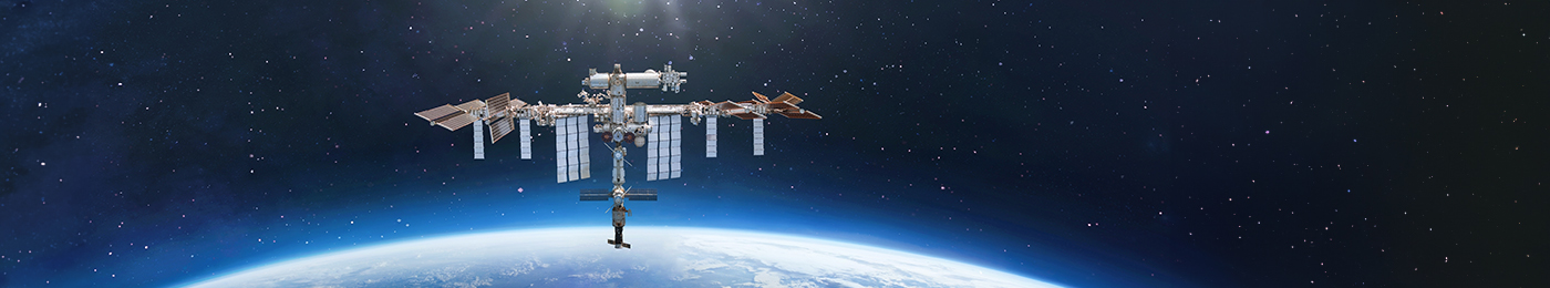 Space Station in Earth Orbit