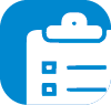 Test Definition Icon of a Clipboard