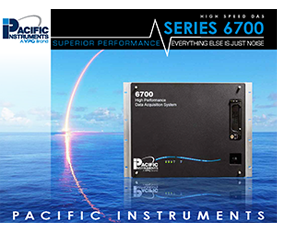 Pacific Instruments system 6700 data acquisition